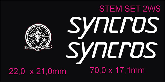 SYNCROS STEM 2WS PRINT