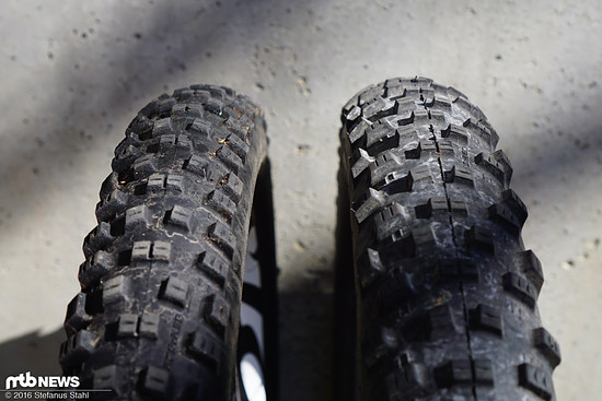 27,5" und Plus nebeneinander