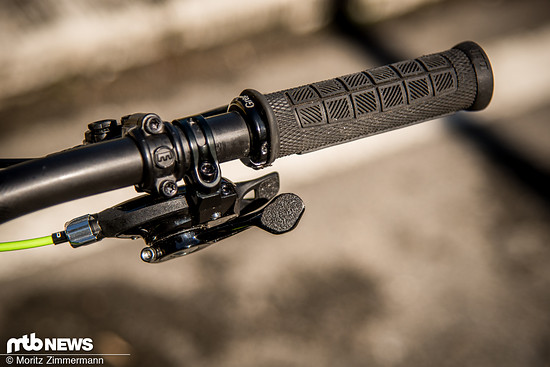 Die Schaltpaddel sind runtergertimmt