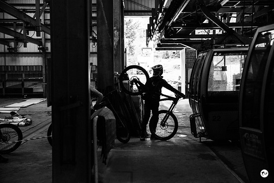 Früh morgens beginnt der erste Trainingstag im schottischen Fort William