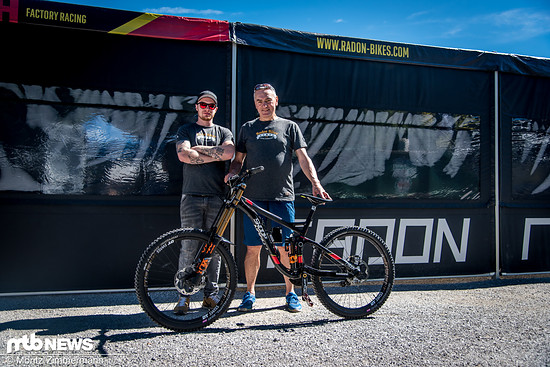 Radon-Entwickler und Mastermind Bodo Probst ist auch vor Ort, um das Team zu unterstützen.