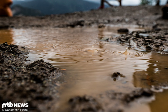 Haben wir schon erwähnt, dass es auch Regen gab?