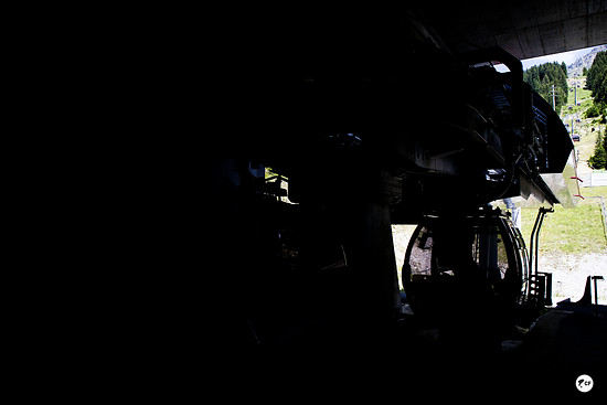 Auf geht es zur Streckenbegehung! Das Ziel ist in Sicht.