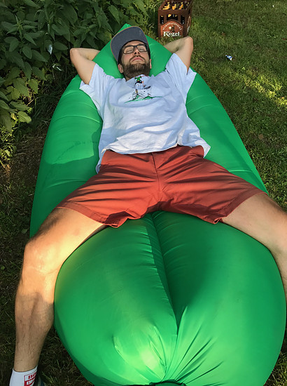 Entspannungsstation im Zeltlager