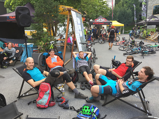 Die TrailTrophy lässt glücklicherweise immer genug Zeit zum Entspannen