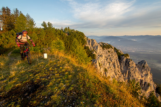 Karawanken Kärnten Slowenien Biwak  Mountainbike Herwig Kamnig August2017 (13)