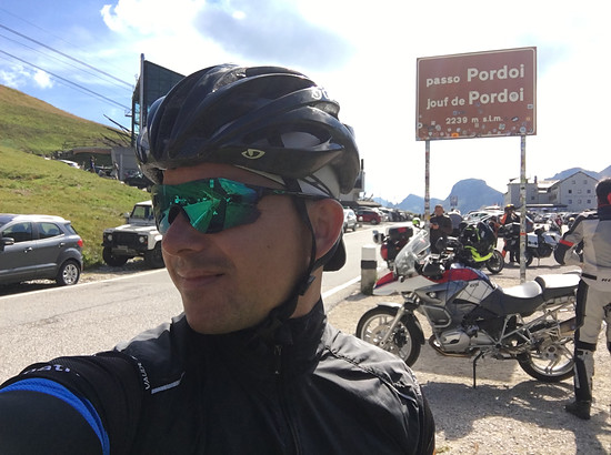 Passo Pordoi Rennrad 2017