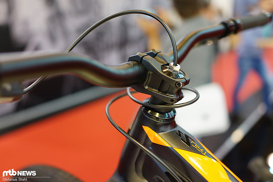 Allein die Hinterradbremse limitiert die Anzahl Lenkerdrehungen