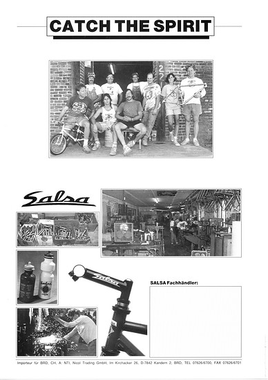 Salsa Cycles NTI Katalog &#039;90er (4von4)