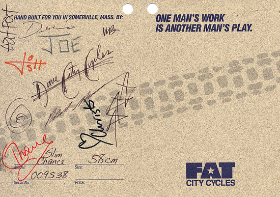Fat City Cycles Bruzzel Karte (1von2)