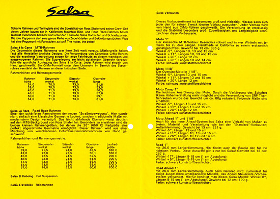Salsa Cycles Flyer German Möhren Cycles &#039;9?  (2von2)