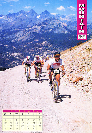 Kalenderbild Extreme Performance Products Mountain Biker Magazin &#039;91