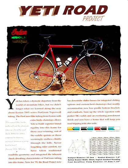 Yeti Cycles Katalog &#039;96 (6von8)