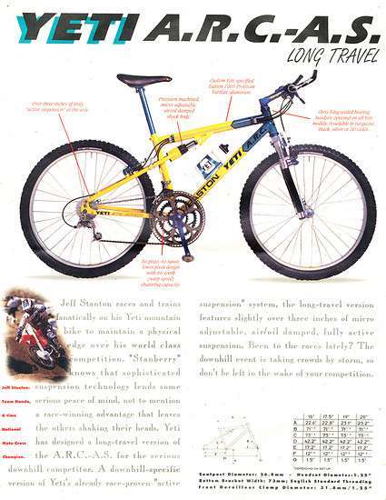 Yeti Cycles Katalog &#039;94 (3von8)