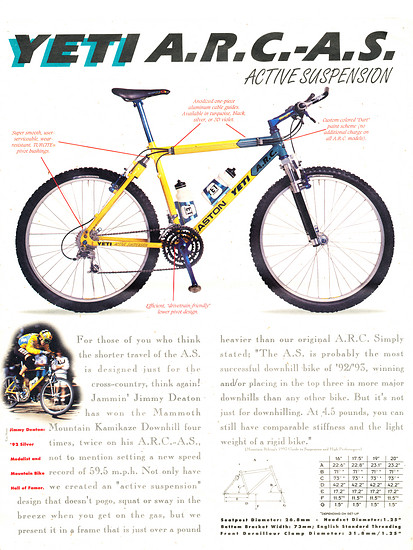 Yeti Cycles Katalog &#039;94 (2von8)