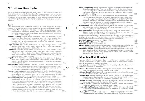 Germans Cycles Katalog &#039;93 (20+21von60)