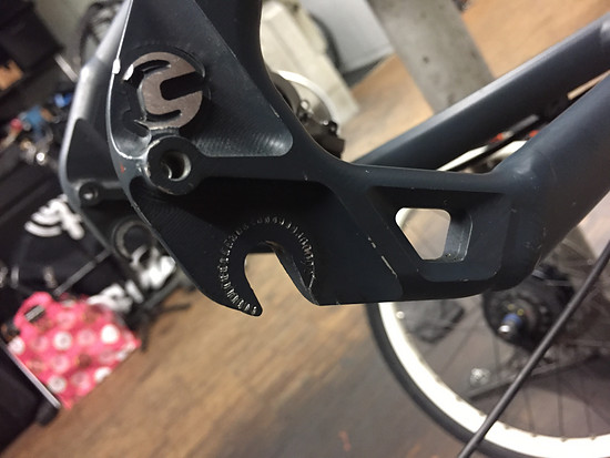 Cannondale Hooligan 2007 (Production Prototype), Hand-machined Dropouts!