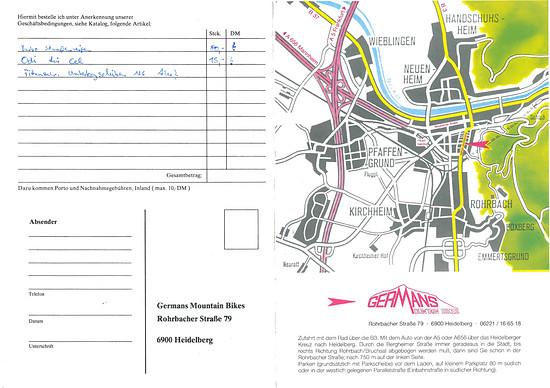 Germans Mountain Bike Katalog &#039;92 (50+51von52)