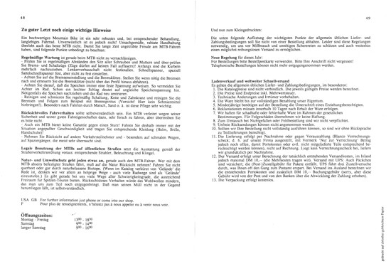 Germans Mountain Bike Katalog &#039;92 (48+49von52)