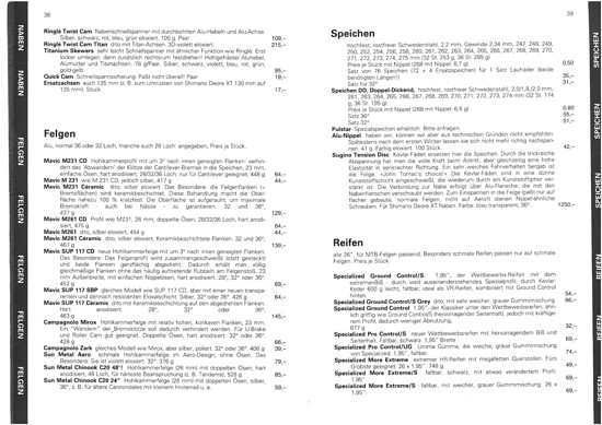 Germans Cycles Katalog `94 (38+39von60)