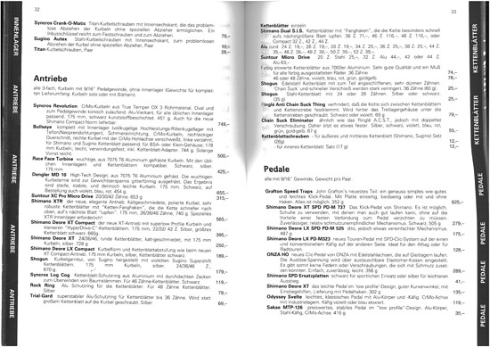 Germans Cycles Katalog `94 (32+33von60)