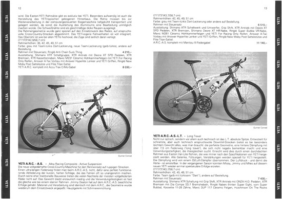 Germans Cycles Katalog `94 (12+13von60)