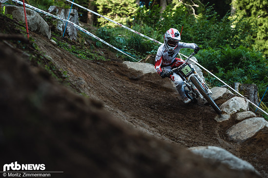Jackson Goldstone ging als haushoher Favorit und prominentester Fahrer der Junioren-Kategorie ins Rennen, hielt dem Druck aber scheinbar mit Leichtigkeit stand.