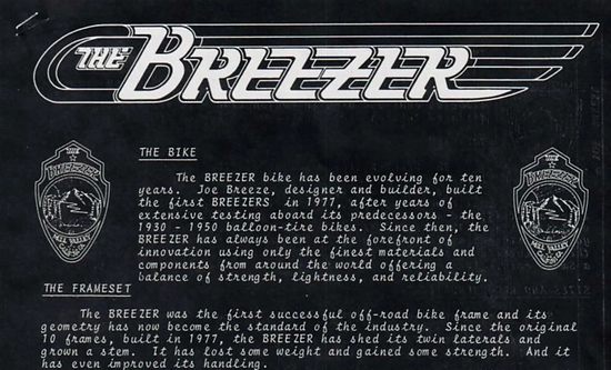 THE Breezer Base &amp; basic facts..