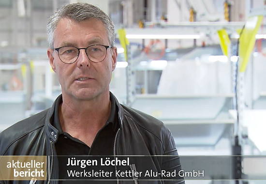 Jürgen Löchel, Werksleiter Ketter Alu-Rad GmbH