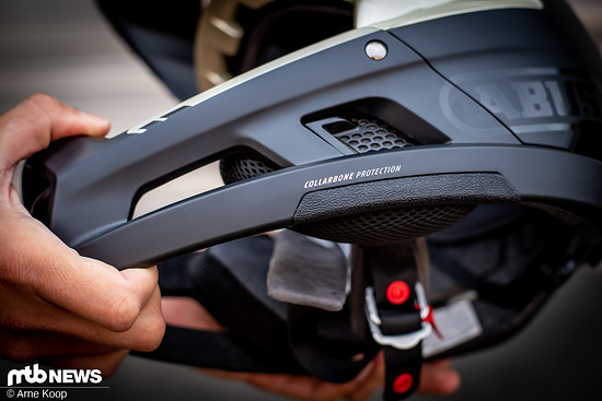 Kein abnehmbarer Kinnbügel