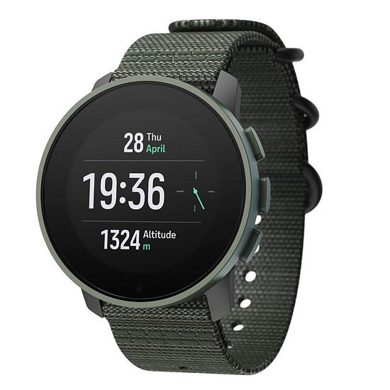 SS050828000-1-Suunto-9-Peak-Pro-ForestGreen-Perspective-Left-watchface-2000px