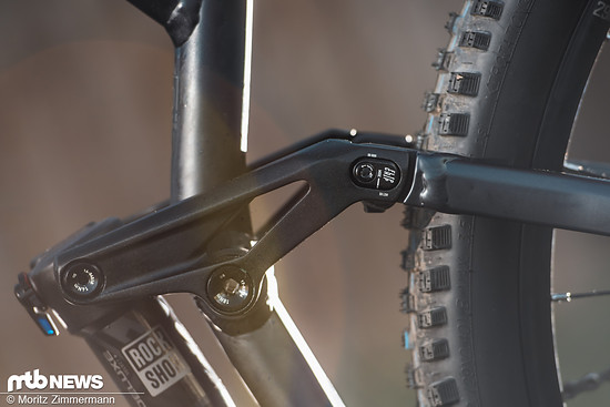 Einen Flip Chip findet man an Bikes dieser Preisklasse ausgesprochen selten