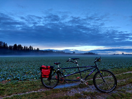 Mit dem Rad zum Kindergarten