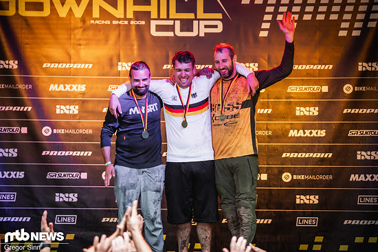 Während Local Petrick Kardinar vor Jens Bayer und Willi Lützeler die Masters 1 für sich entschied.