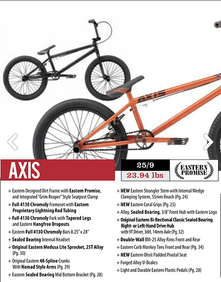 Eastern Bikes AXIS BMX 2010
