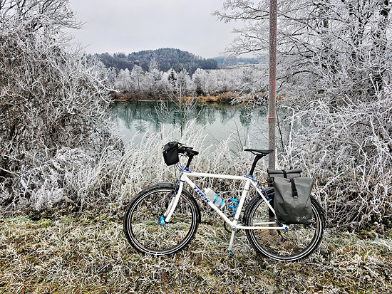 Drauradweg im Winter ❄️ 🙈 Tag 3: Faaker See - Völkermarkt