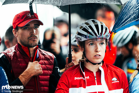 Sebastian Fini (links) und Malene Degn (rechts) treten zukünftig nicht mehr für Lapierre Mavic in die Pedale