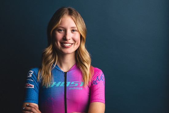 Die U23-Fahrerin Sara Cortinovis aus Italien wird in dieser Saison für das Ghost Factory Racing Team unterwegs sein.