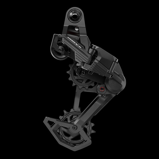 Auch das SRAM 70-Schaltwerk wird direkt am UDH-Interface montiert.