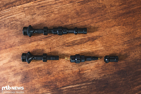 Die Stan's Tubeless Exo-Core-Ventile sollen nicht verstopfen und das Tubeless-Setup noch einfacher machen.