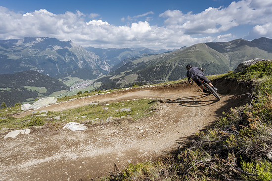 Das Panorama ist immer wieder ein Highlight auf den Trails.
