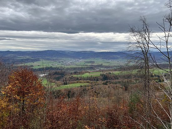 MTB Runde - 17 Grad erst bewölkt dann Dauerregen