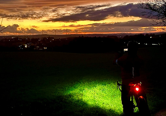 Einmal nass mit allem.