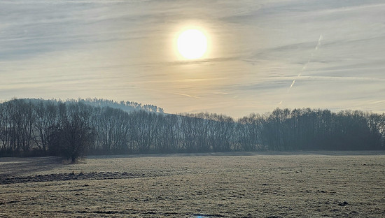 Gravel-Fahrt am Morgen